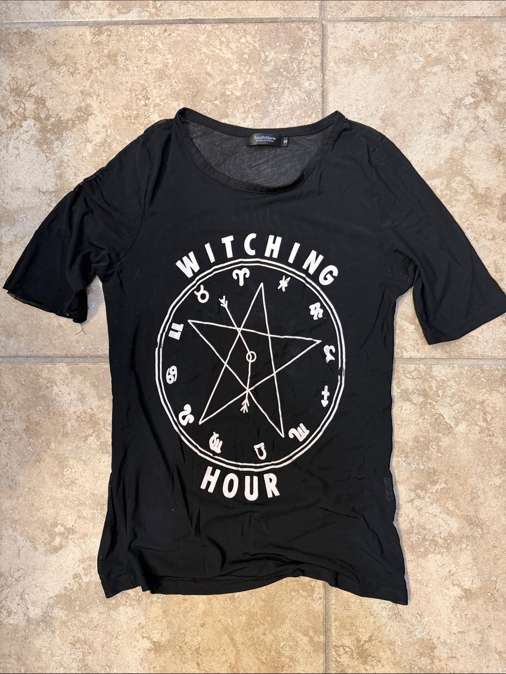 Witching Hour Black Graphic Tee